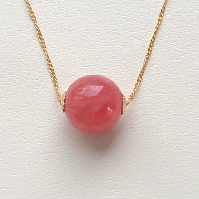 インカローズネックレス　正面