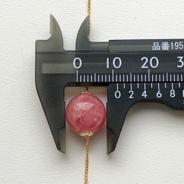 インカローズネックレス　サイズ